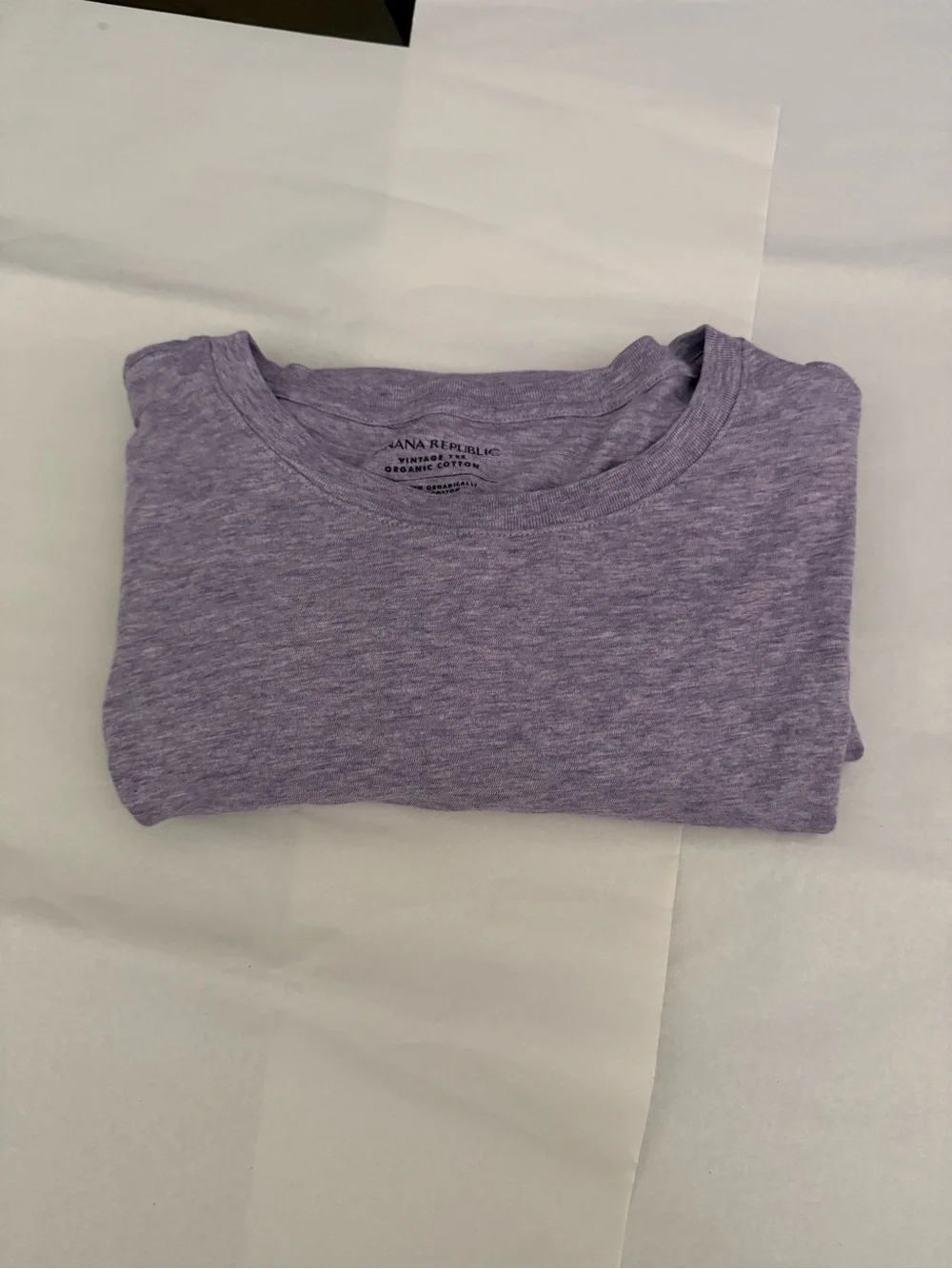 Light Purple Crew Neck T-Shirt - Men